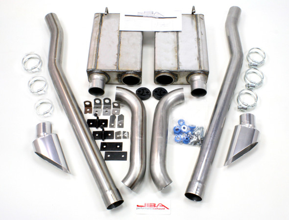 JBA 65-70 Ford Mustang 260-428 409SS Eleanor Style Dual Side Header Back Exhaust 50-2651