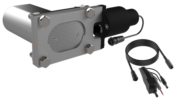 QTP Bolt-On QTEC Low Profile Oval Electric Cutout Valve QTEC33