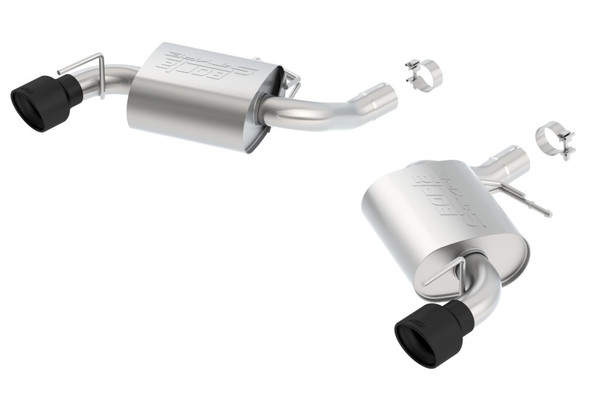 Borla 2016-2018 Chevrolet Camaro SS AT/MT RWD Ceramic Black S-Type Exhaust (w/o NPP) 11922CB