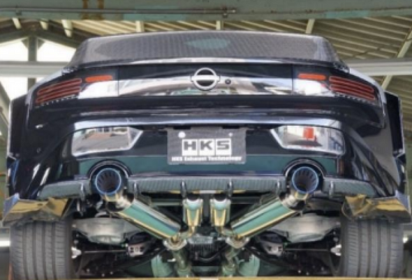 HKS SUPER TURBO MUFFLER RZ34 VR30DDTT 31029-AN011