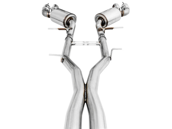 AWE Tuning 16-19 Chevy Camaro SS Non-Res Cat-Back Exhaust -Touring Edition (Quad Chrome Silver Tips) 3020-42068
