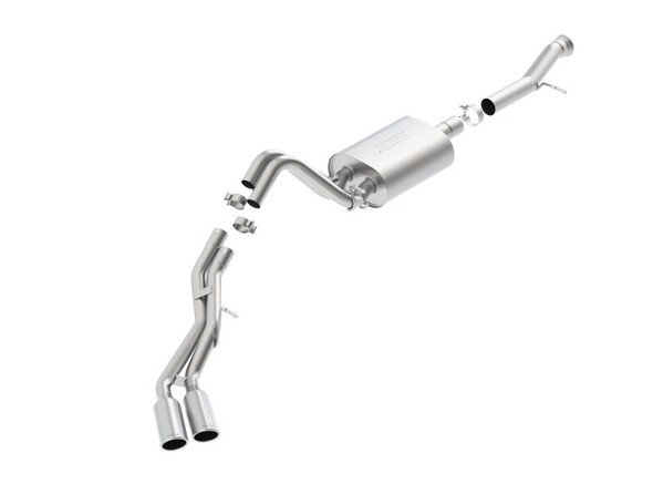 Borla 2015 Cadillac Escalade/Yukon Denali 6.2L V8 AT 2WD/4WD Split Side Exit SS S-Type CB Exhaust 140652