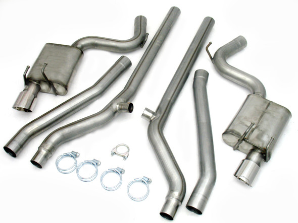 JBA 10-14 Chevrolet Camaro 6.2L 409SS Dual Rear Exit Cat-Back Exhaust 40-3114