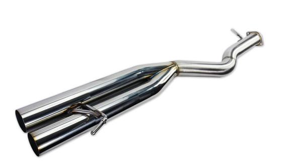 ISR Performance EP (Straight Pipes) Dual Tip Exhaust - 05-06 Infiniti G35 Sedan IS-EPDUAL-G35SDN