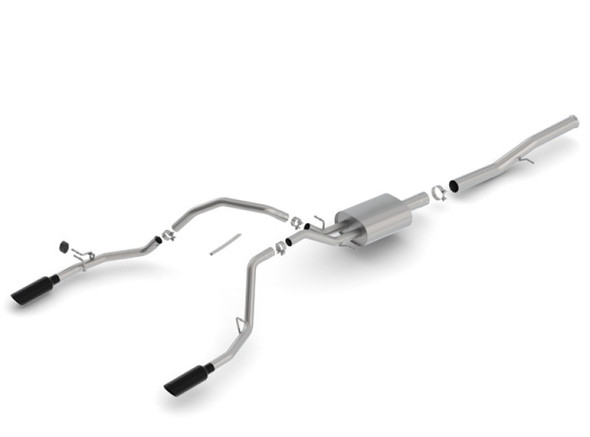 Borla 14-8 Chevrolet Silverado 1500 6.2L V8 AT/MT Extended Cab Standard Bed S-Type Exhaust 140571BC