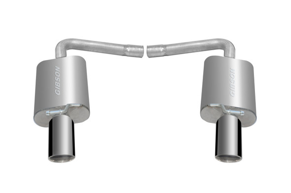 Gibson 11-18 Ford Explorer Base 3.5L 2.25in Axle-Back Dual Exhaust - Stainless 619693