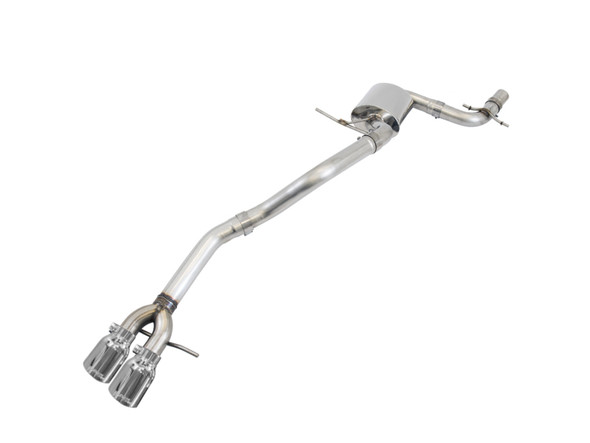 AWE Tuning 09-14 Volkswagen Jetta Mk6 1.4T Track Edition Exhaust - Chrome Silver Tips 3020-22032