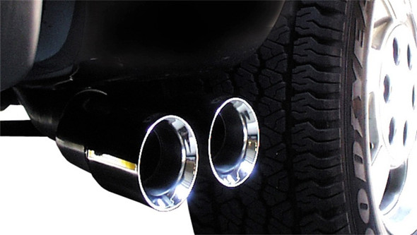 Corsa 1999-06 Chevrolet Silverado Reg. Cab/Short Bed 1500 4.8L V8 Polished Touring Cat-Back Exhaust 14260