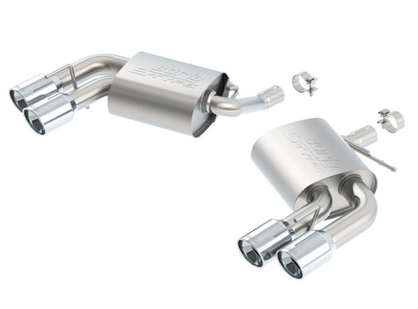 Borla 2016 Chevy Camaro V6 AT/MT S-Type Rear Section Exhaust w/o Dual Mode Valves 11926