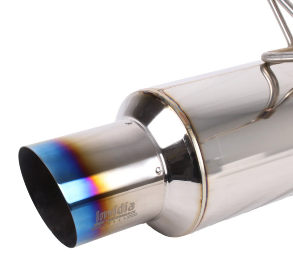 Invidia 2022+ Subaru WRX Single N1 Titanium Burnt Tip Cat-back Exhaust HS22SW4GTT