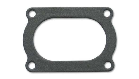 Vibrant 4 Bolt Flange Gasket for 3.5in O.D. Oval tubing (Matches #13176S) 13176G