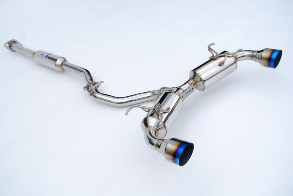 Invidia 12+ Subaru BRZ / Toyota 86 N2 60mm Single Layer Titanium Burnt Tips Cat-Back Exhaust HS12SST6N21GT