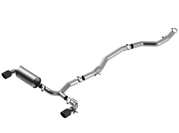 Borla 2020 Toyota Supra GR 3.0L I6 3in ATAK Catback Exhaust - Carbon Fiber Tips 140826CFBA