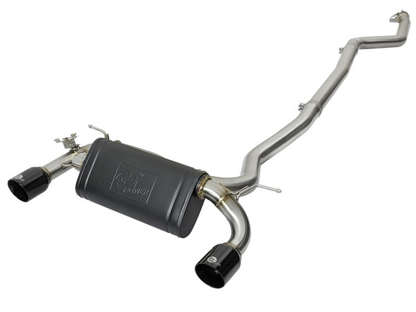 aFe MACHForce XP Exhausts Cat-Back SS 16-17 BMW 340i/iX 440i/iX (F3X) L6-3.0L (B58) w/Black Tips 49-36334-B
