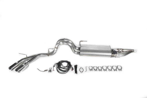 Roush 2015-2020 Ford F-150 2.7L/3.3L/3.5L/5.0L Active Cat-Back Exhaust Kit(Excl. Raptor & Short Cab) 422104