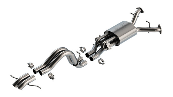 Borla 22-24 Ford Bronco Raptor V6 Turbo AT 2WD / 4WD ATAK Catback Exhaust w/ Turndown Tips 140935