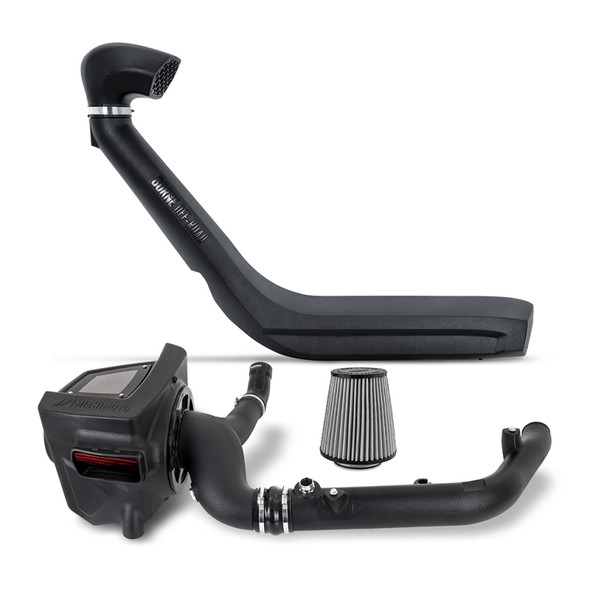 Mishimoto 2021+ Bronco 2.7L Intake/Snorkel Bundle - Dry Washable Filter MMB-BR27-21DW