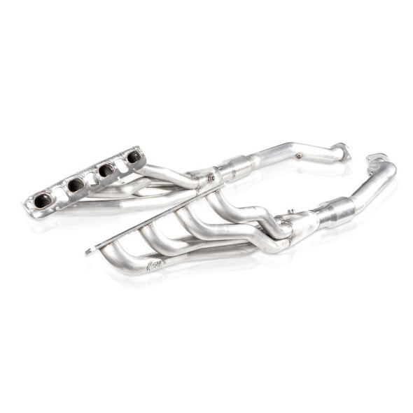 Stainless Works 2018 Jeep TrackHawk 6.2L Headers 1-7/8in Primaries High-Flow Cats 3in Leads JEEP1862HCAT