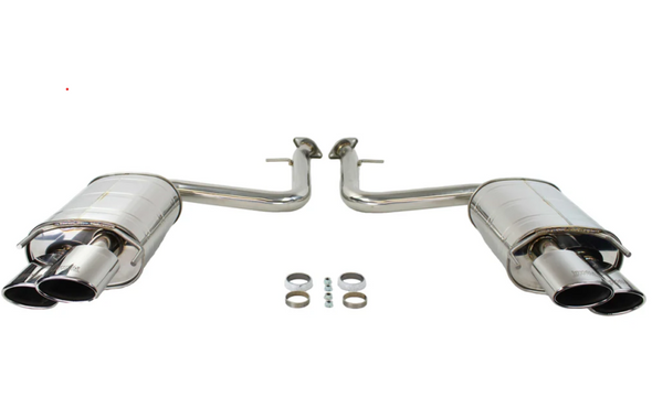 Invidia 15+ Lexus RC350/200T Stainless Steel Quad Rolled Tip Axle-Back Exhaust HS14LRCDR4OS