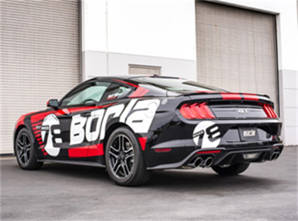 Borla 2018 Ford Mustang GT 5.0L AT/MT 2.5in S-Type Exhaust w/ Valves (Rear Section Only) 11951