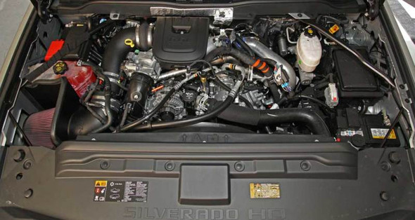 K&N 2015 Chevrolet Silverado  / GMC Sierra 2500/3500HD 6.6L V8 Performance Intake Kit 57-3087