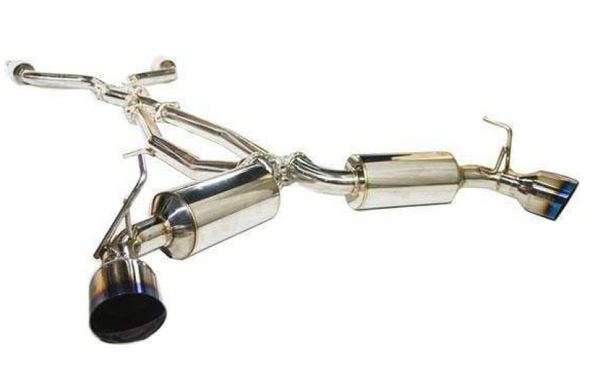 Invidia 2009+ Nissan 370Z Dual N1 GT Titanium Tip Cat-back Exhaust HS09N7ZGD1GT