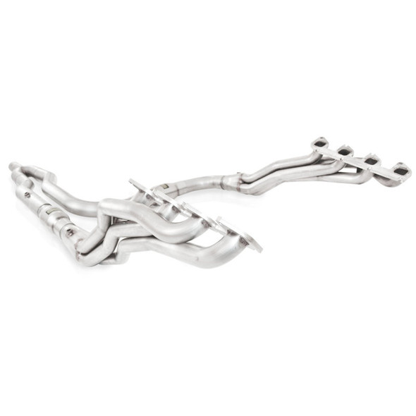 Stainless Power 2010-14 F-150 Raptor 6.2L Headers 1-7/8in Primaries 3in High-Flow Cats Y-Pipe SFTR10HCATY