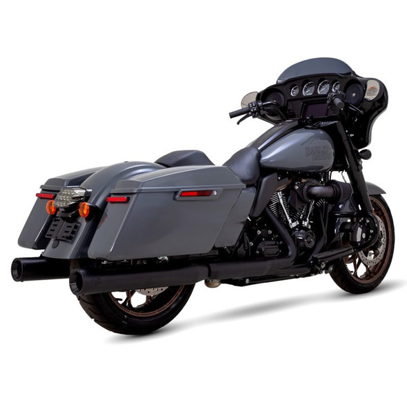 Vance & Hines HD Dresser 17-22 Eliminator 400 Black Slip-On Exhaust 46714
