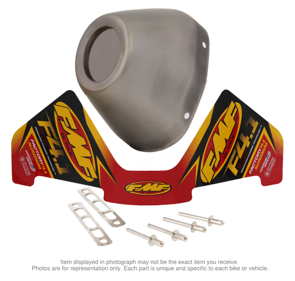 FMF Racing RCT SS Replacement End Cap Kit 040641
