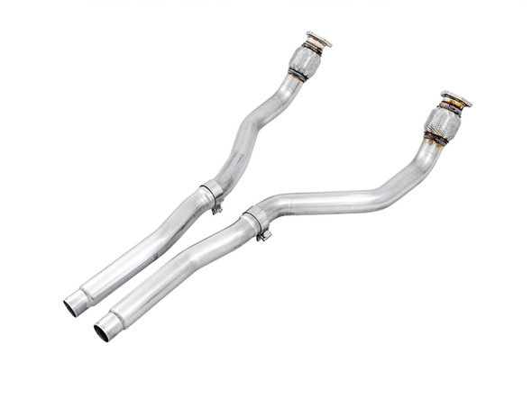 AWE Tuning Audi B8 4.2L Non-Resonated Downpipes for RS5 3220-11012