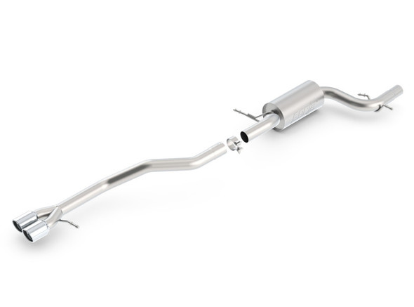Borla 12 Volkswagen Jetta GLI Sedan 2.0L 4cyl SS Catback Exhaust 140472