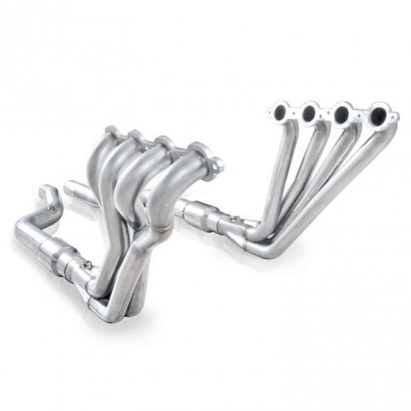 Stainless Power 2010-15 Camaro 6.2L Headers 1-7/8in Primaries 3in Collectors High-Flow Cats SCA11H3CATST