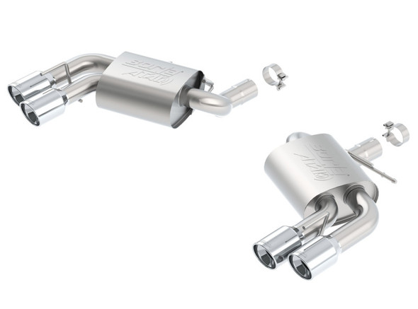 Borla 16 Chevy Camaro 6.2L Atak Rear Section Exhaust w/o Dual Mode Valves 11921