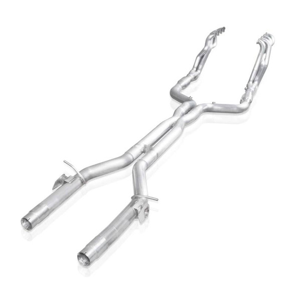 Stainless Works 2016-18 Camaro SS Headers 2in Primaries 3in High-Flow Cats X-Pipe AFM Delete CA16HCAT
