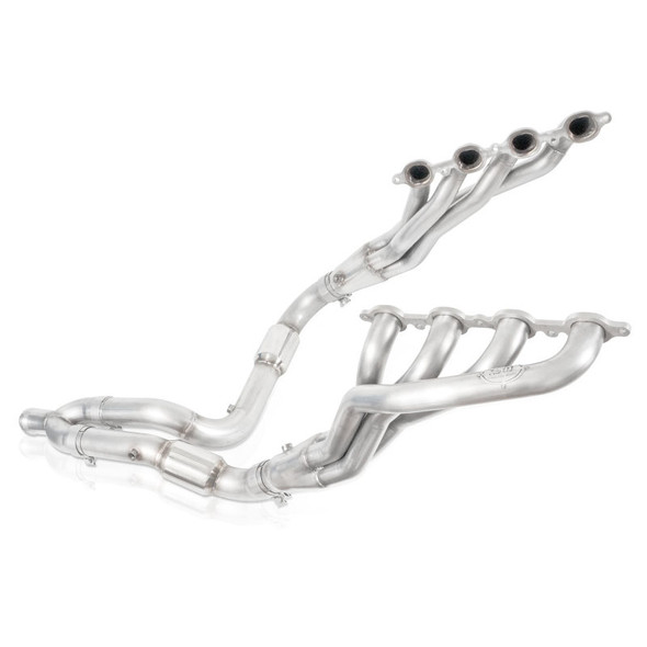 Stainless Works 2007-13 Chevy Silverado/GMC Sierra Headers 1-7/8in Primaries High-Flow Cats Y-Pipe CT07HCATY