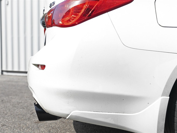 aFe Takeda 2.5in 304 SS Axle-Back Exhaust w/ Black Tips 16-18 Infiniti Q50 V6-3.0L (tt) 49-36130NM-B