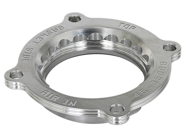 aFe Silver Bullet Throttle Body Spacer 2018+ Jeep Wrangler (JL) V6 3.6L 46-35008