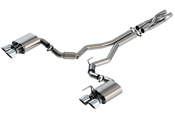 Borla 2020 Ford GT500 5.2L AT 3in ATAK CatBack Exhaust w/ Chrome Tips 140837