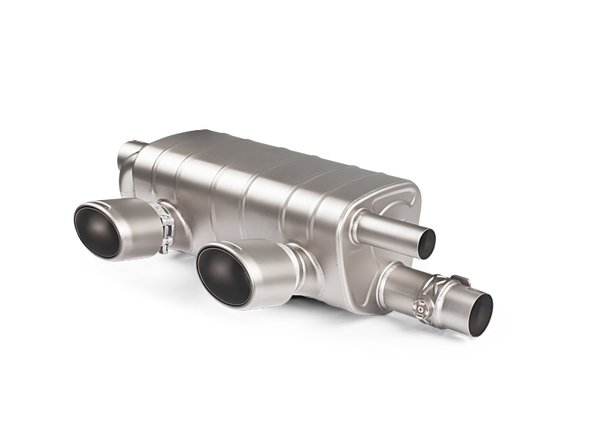 Akrapovic 16-17 Porsche 911 Carrera S/4/4S/GTS (991.2) Slip-On Line (Titanium) w/ Titanium Tips S-PO/TI/5H