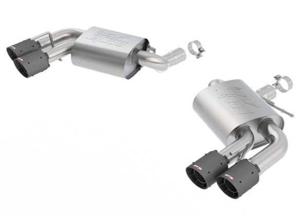 Borla 2016 Chevy Camaro SS V8 AT/MT ATAK Rear Section Exhaust w/o Dual Mode Valves 11921CFBA