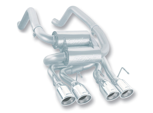 Borla 05-08 Corvette Convertible/Coupe 6.0L/6.2L 8cyl SS S-Type Exhaust (REAR SECTION ONLY) 11744