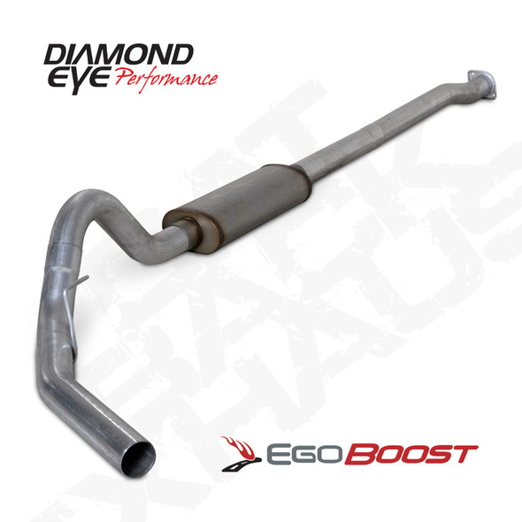 Diamond Eye KIT 3 1/2in CB SGL GAS SS FORD 3.5L F150 RAPTOR 11-13 K3333S