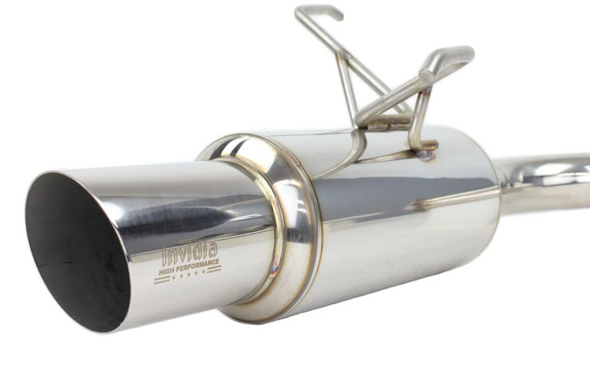 Invidia 2022+ Subaru WRX Single N1 Stainless Steel Tip Cat-Back Exhaust HS22SW4GTP
