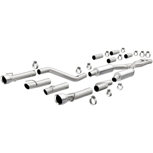MagnaFlow 2017+ Dodge Charger 409 SS Polished 3in Quad Tips Cat-Back Exhaust 19371