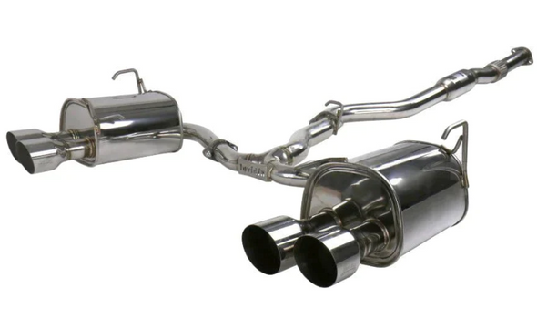 Invidia 2022+ Subaru WRX Q300 Single Layer Stainless Steel Quad Tip Cat-Back Exhaust HS22WRXG2S