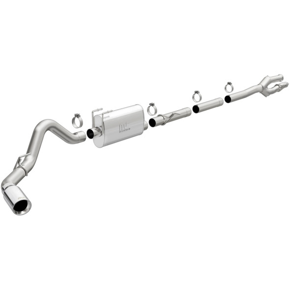 MagnaFlow CatBack 17-18 Ford F-250/F-350 6.2L Stainless Steel Exhaust w/ Single Side Exit 19351