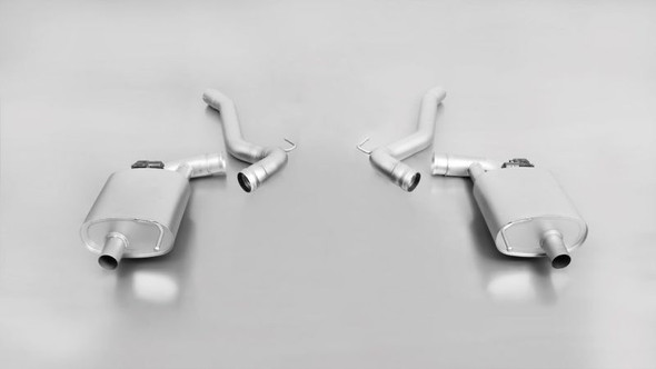 Remus 2015 Ford Mustang Coupe/Cabrio 2.3L Ecoboost Axle Back Exhaust (Tail Pipes Req) 206715 0500LR