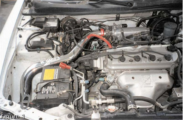Injen 94-97 Honda Accord 2.2L Black Cold Air Intake (Special Order) RD1650BLK