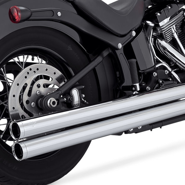 Vance & Hines HD Softail 12-17 Bigshots Long Chrome PCX Full System Exhaust 17323