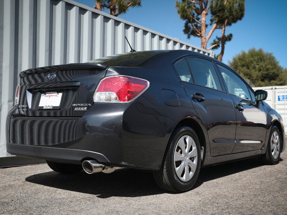 aFe POWER Takeda 12-16 Subaru Impreza 2.0L 2.5in 304SS CB Exhaust w/ Polished Tips 49-36052-P